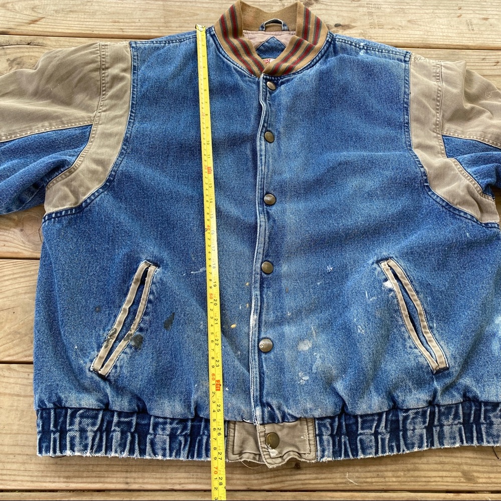 Vintage Eagles Ridgre Outfitters Jean Trucker Jacket - Picture 8 of 8